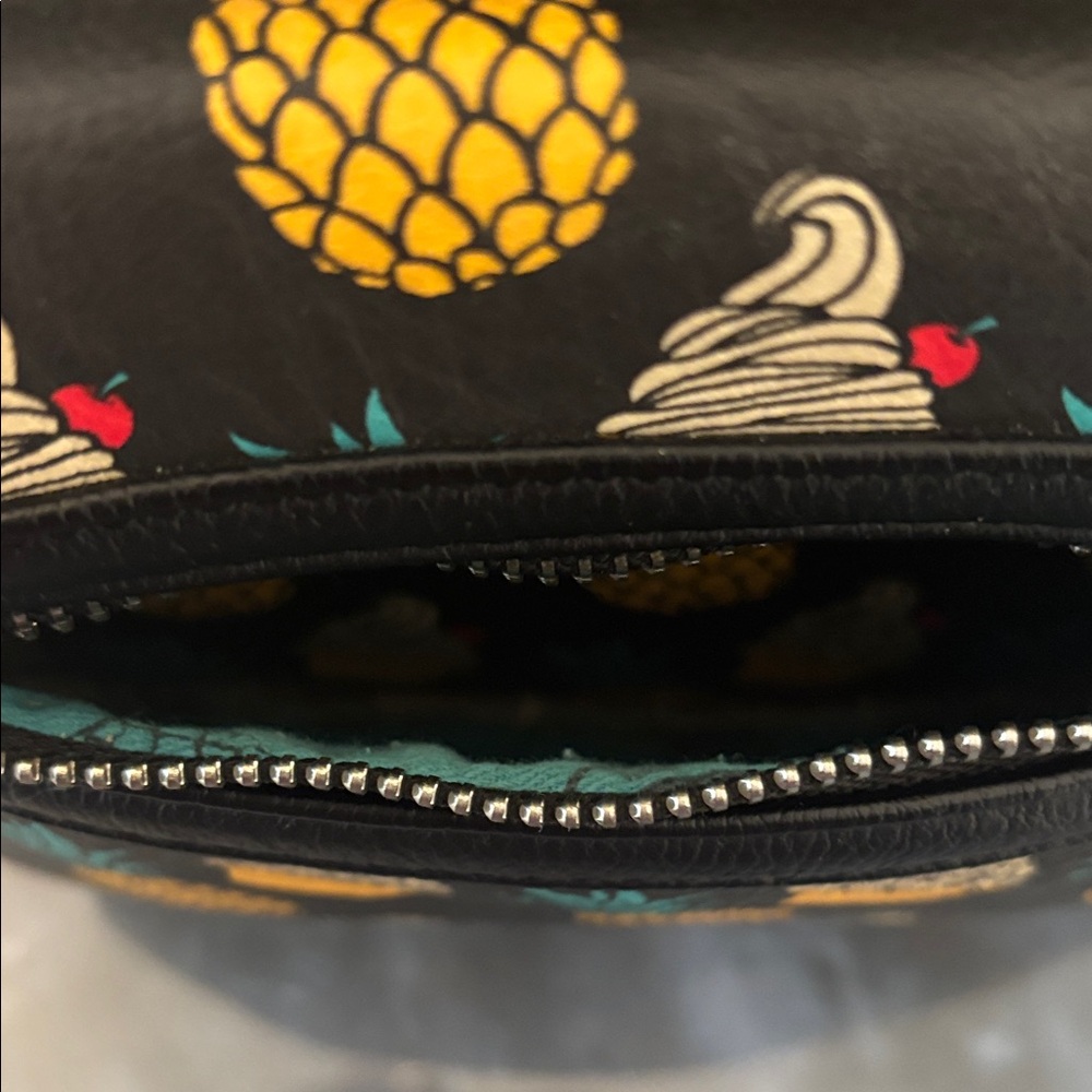 Loungefly Black and Yellow Dole Whip Pineapple Backpack - Picture 5 of 10